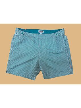 Ibiza Ocean Club Mens Striped Swim Shorts Size 34